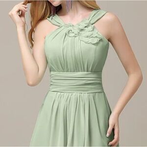 Green Cocktail dress